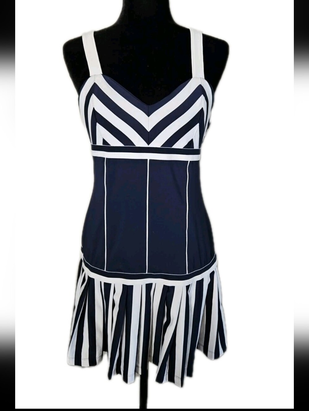 Fila Modern Heritage X Ginny Hilfiger Tennis Dress Run Dance Gym Golf Skirt M - Picture 2 of 12